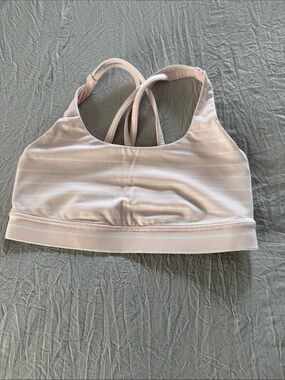lululemon Energy Sports Bra Light Pink striped - 4